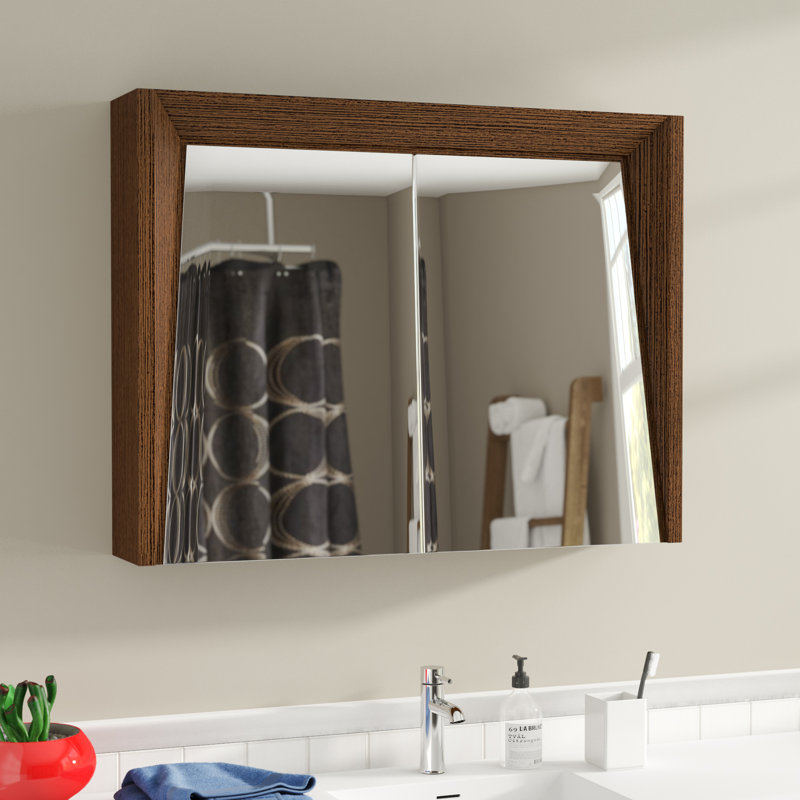 Ivy Bronx Heyer W 27.13'' H Surface Mount Framed Medicine with